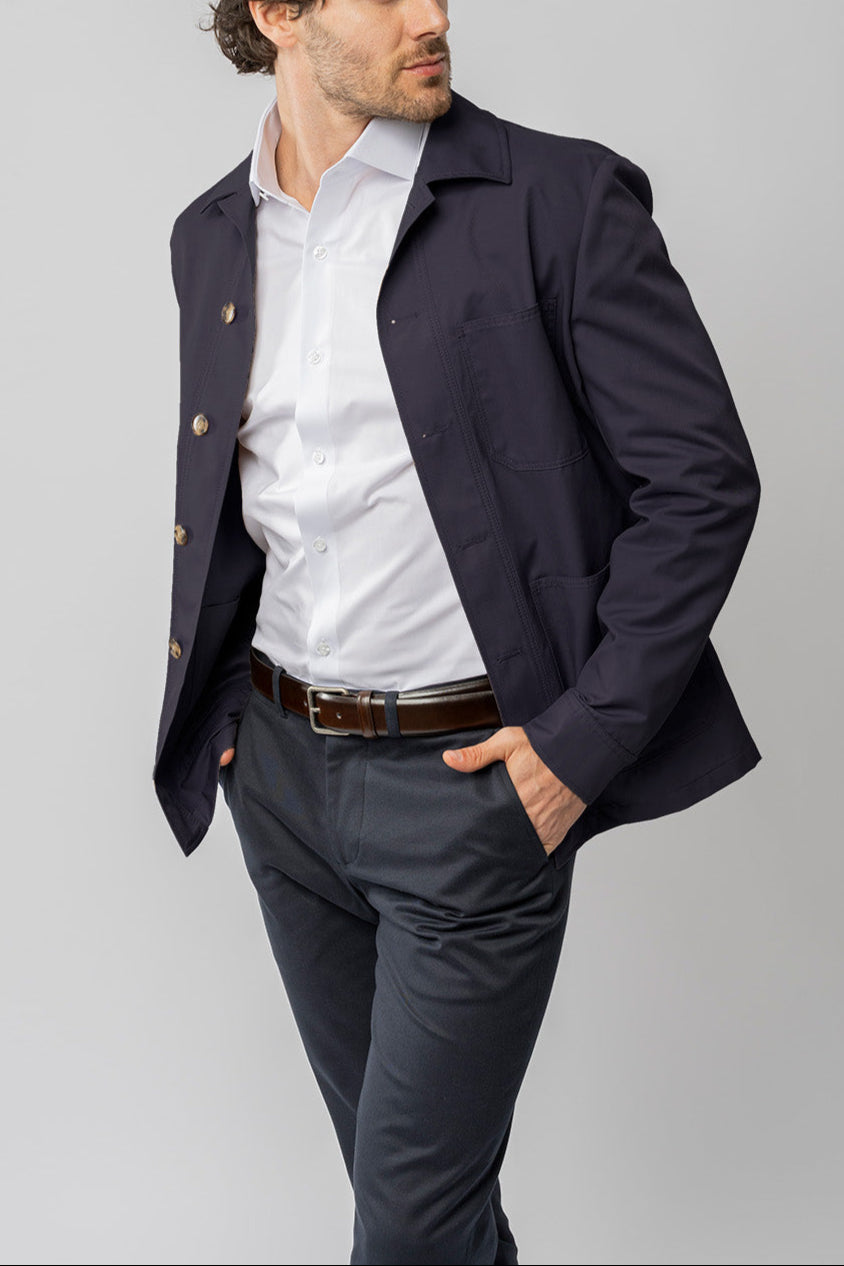 JAQUETA OVERSHIRT SAFARI SARJA