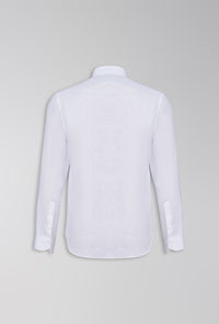 CAMISA REGULAR DE LINHO BELGA BRANCO