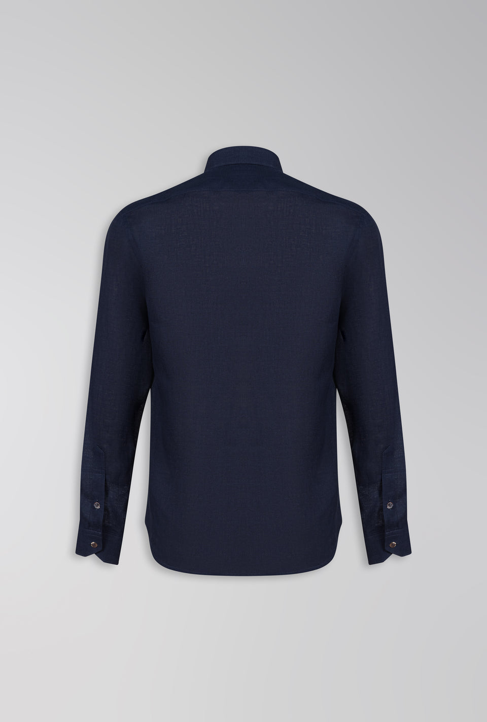 CAMISA REGULAR DE LINHO ITALIANO MARINHO