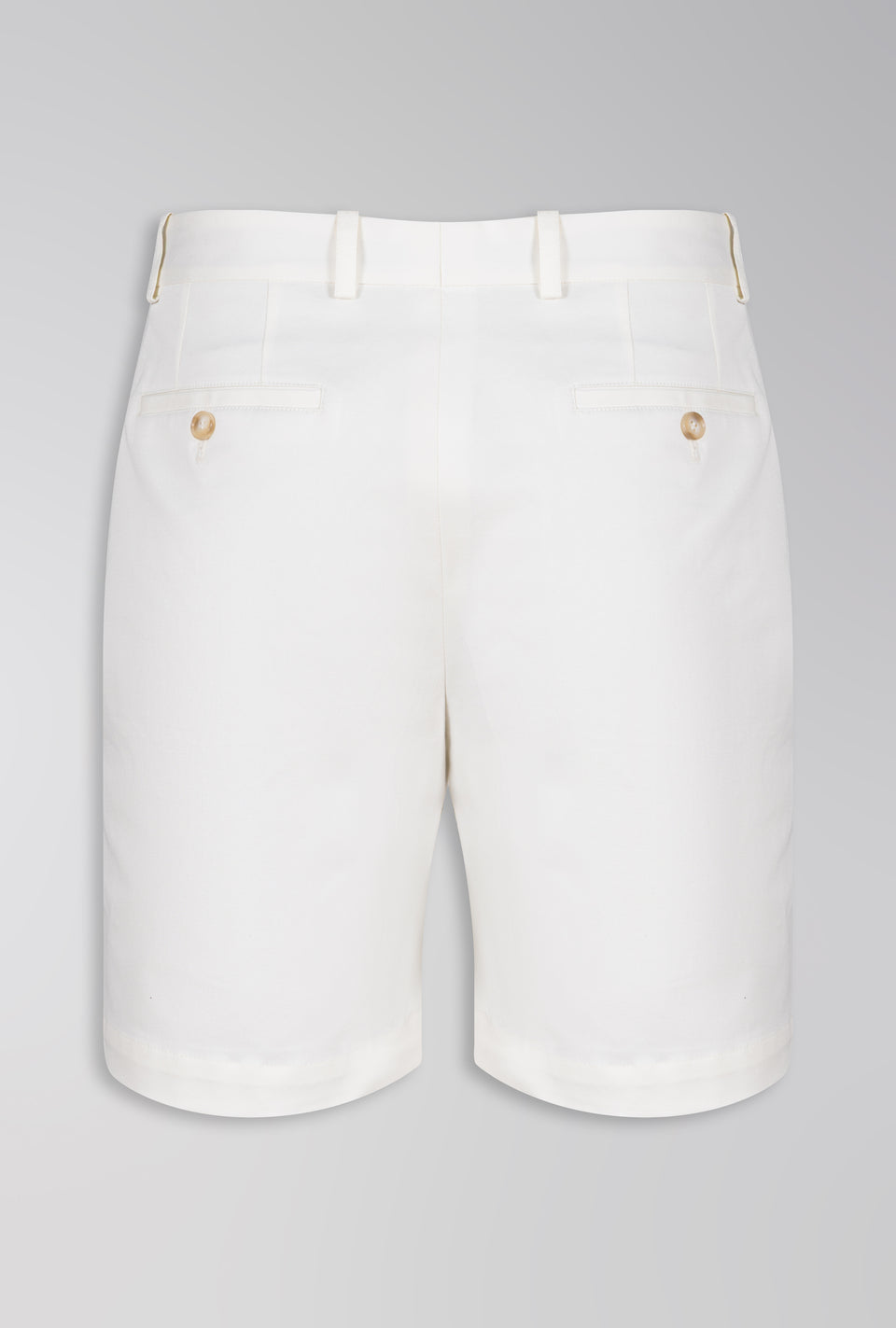 BERMUDA DE SARJA NOLE OFF-WHITE