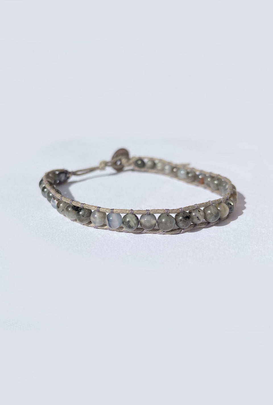 PULSEIRA SHAMBALA PEDRAS NATURAIS - PEDRA DA LUA