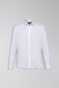 CAMISA REGULAR DE LINHO BELGA BRANCO