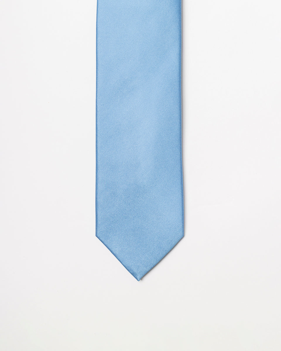 GRAVATA TRADICIONAL DE SEDA AZUL ROYAL - TU