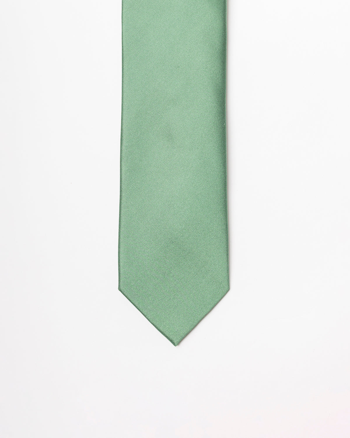 GRAVATA TRADICIONAL DE SEDA VERDE OLIVA - TU