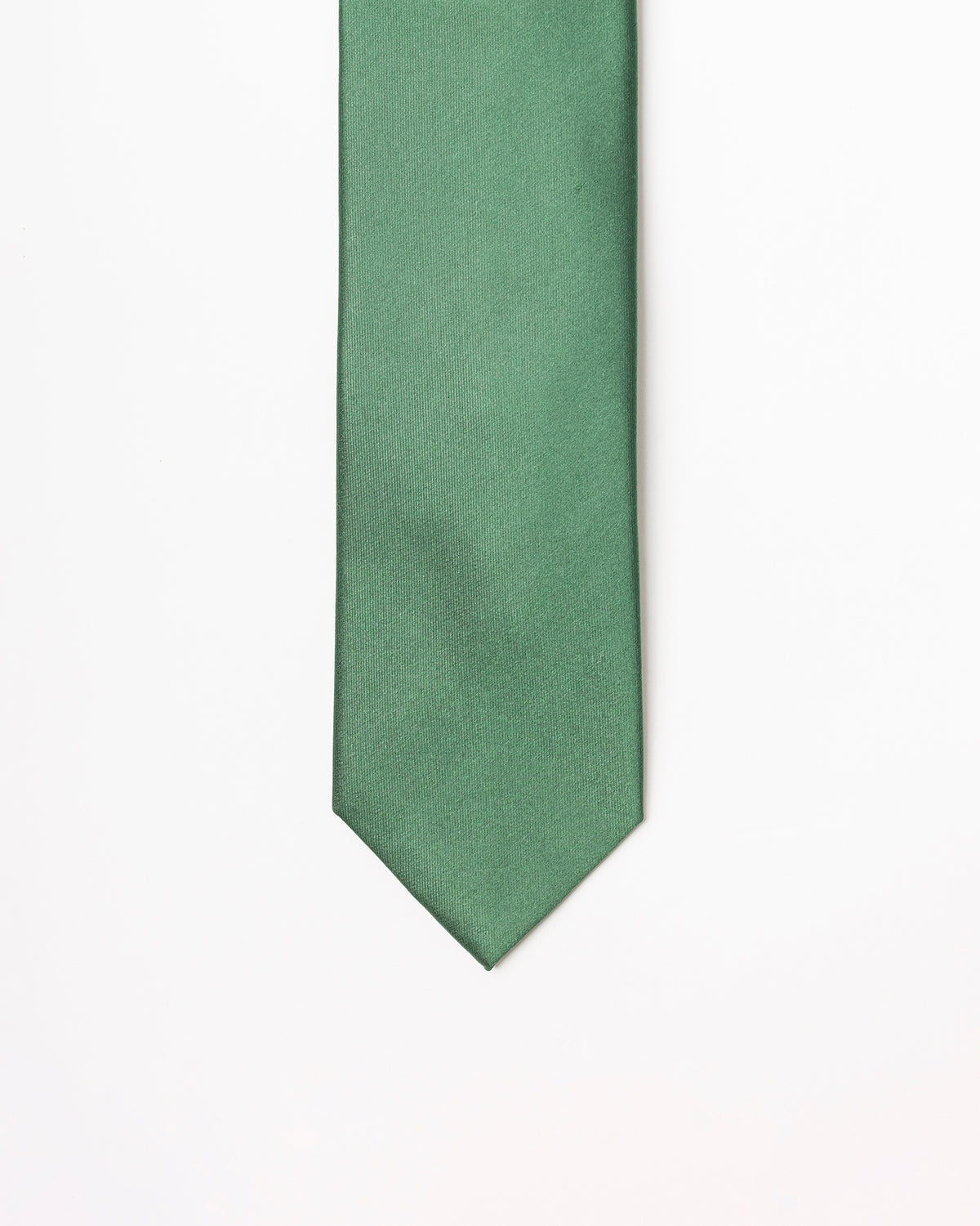 GRAVATA TRADICIONAL DE SEDA VERDE FLORESTA - TU