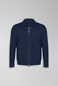 JAQUETA BOMBER MICRO PIED POULE