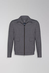 JAQUETA BOMBER MICRO PIED POULE