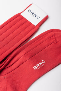 MEIA SOCIAL CANELADA CANO ALTO ALGODÃO