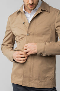 JAQUETA OVERSHIRT SAFARI SARJA