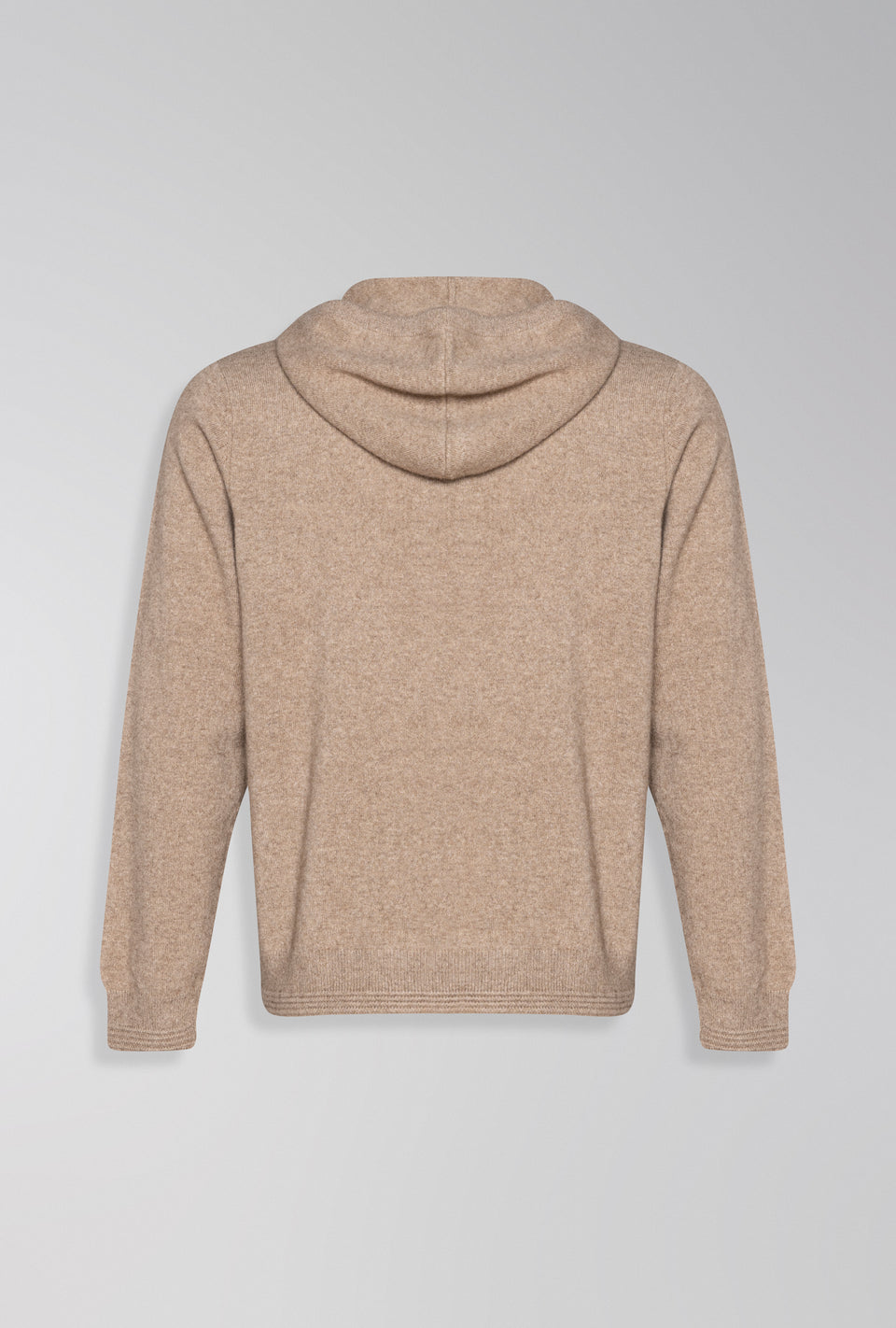 TRICÔ CASHMERE COM CAPUZ E ZIPER