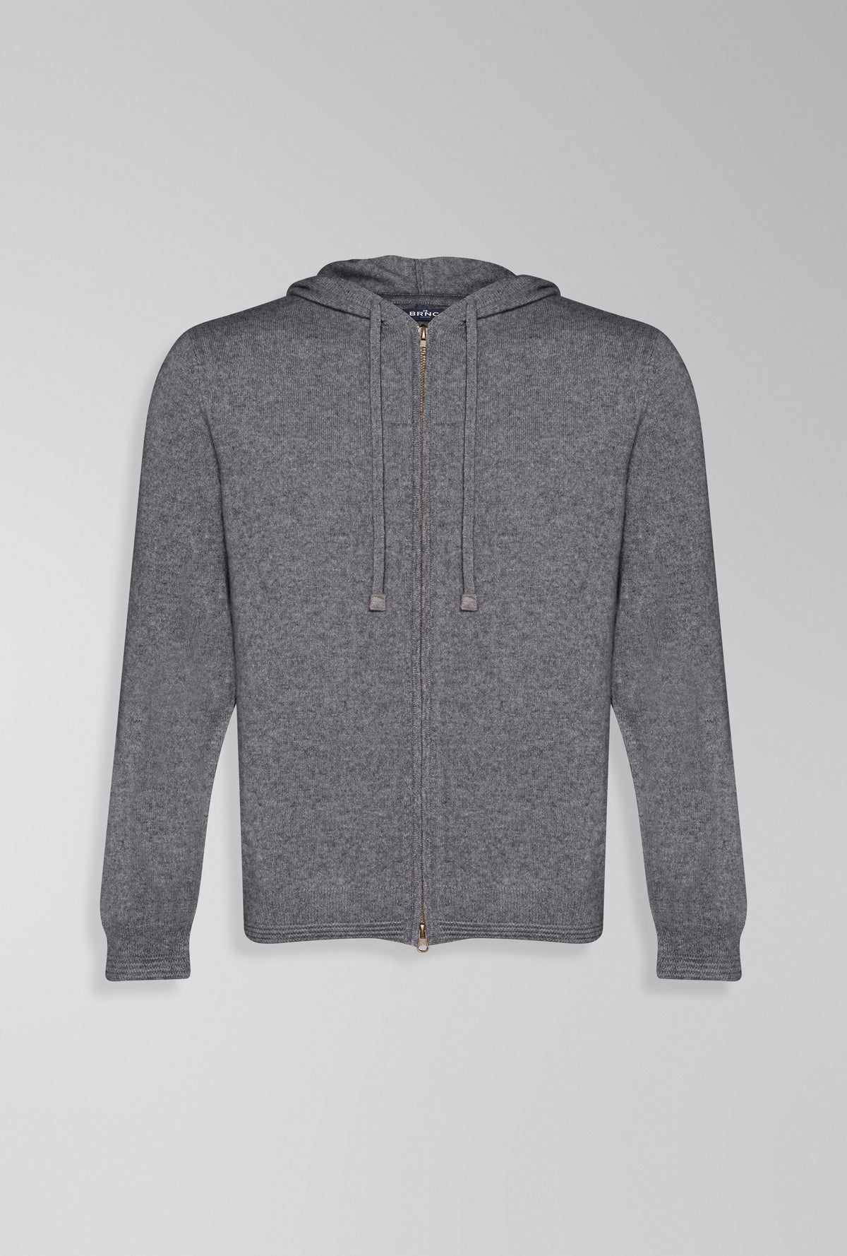 TRICÔ CASHMERE COM CAPUZ E ZIPER