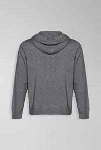 TRICÔ CASHMERE COM CAPUZ E ZIPER