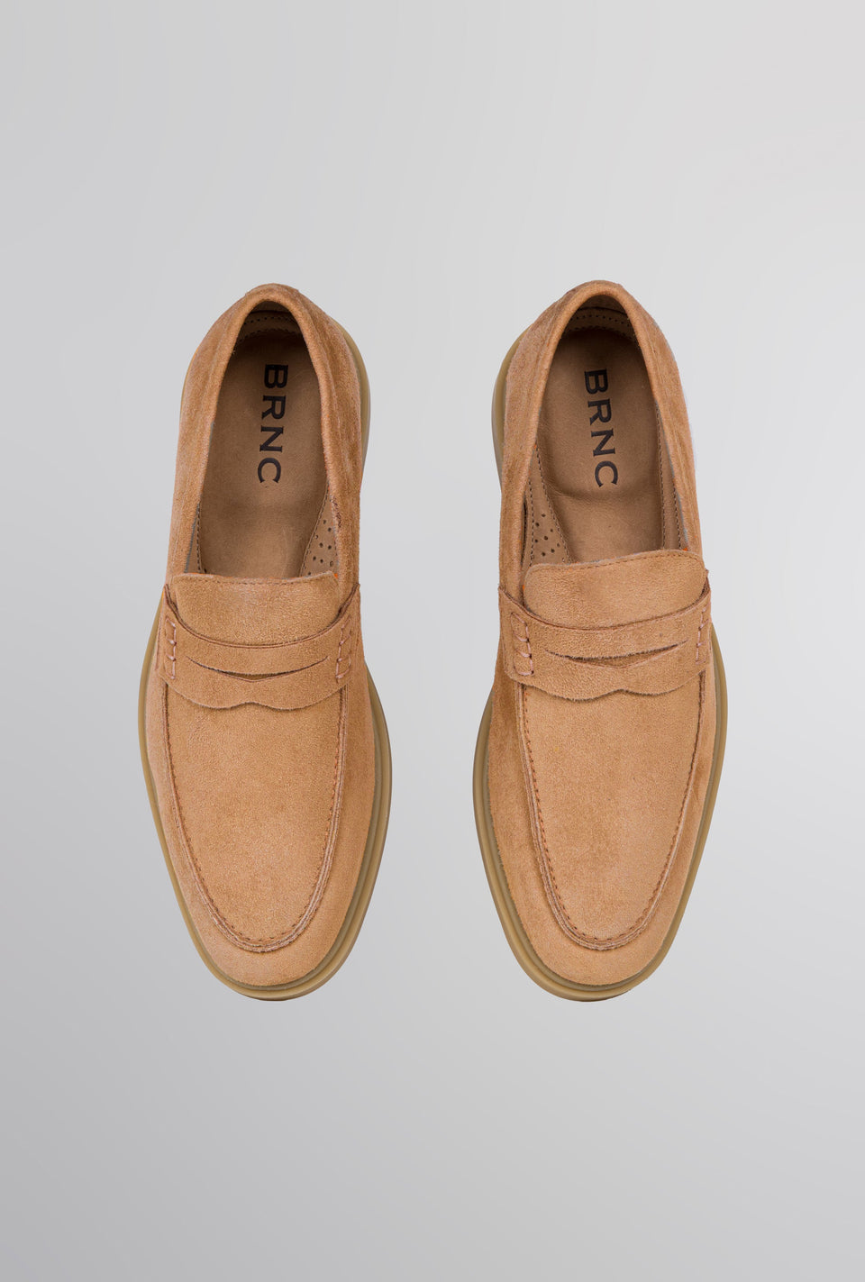 SAPATO MOCASSIM NOTO GRAVATA CAMURÇA NUTS